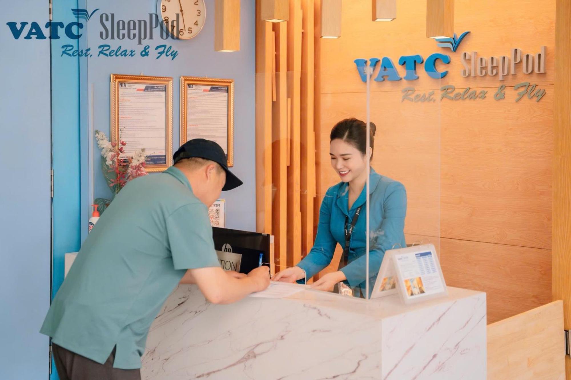 Hotel Vatc Sleep Pod Terminal 1 Noi Bai Exterior foto
