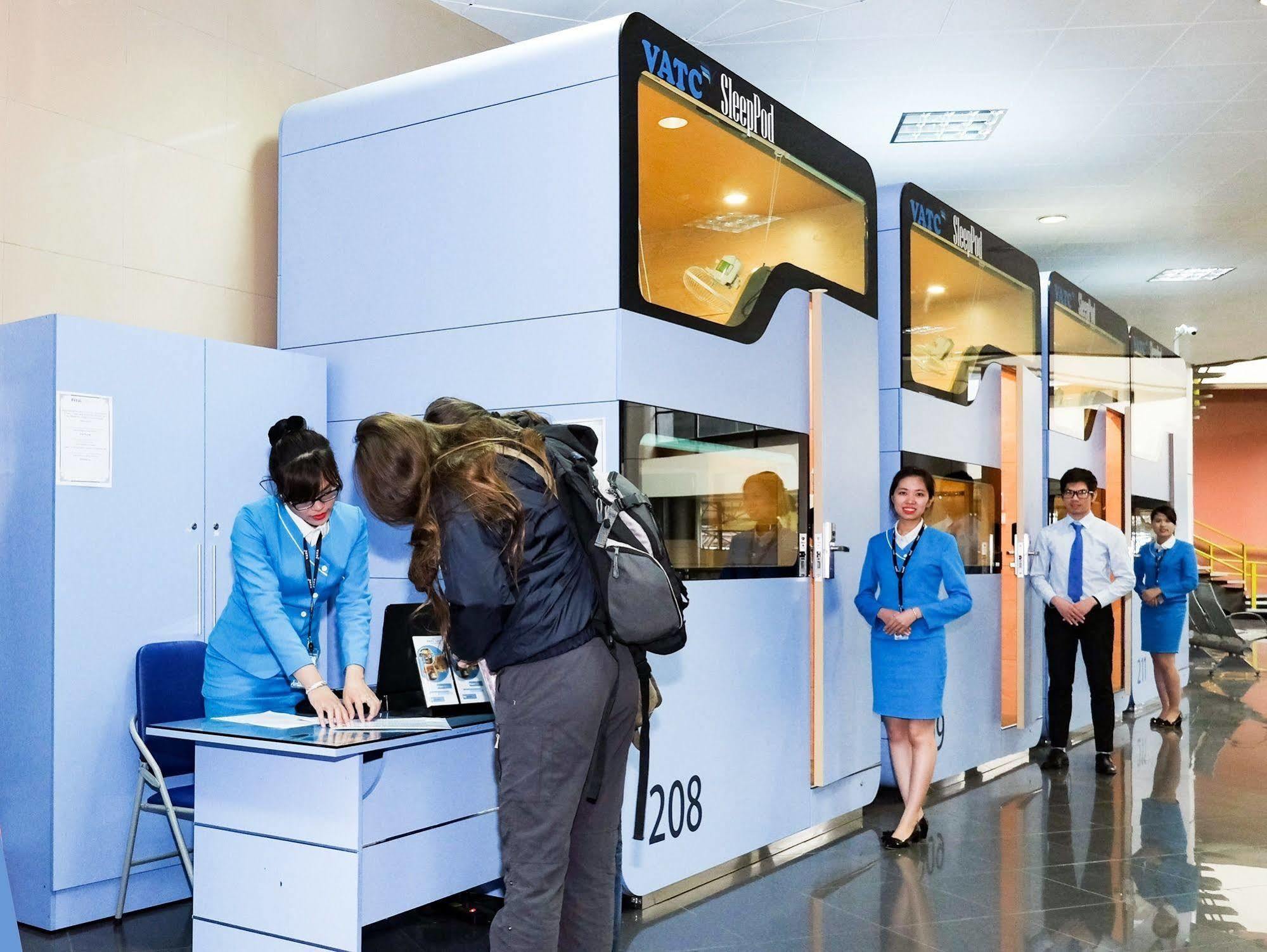 Hotel Vatc Sleep Pod Terminal 1 Noi Bai Exterior foto
