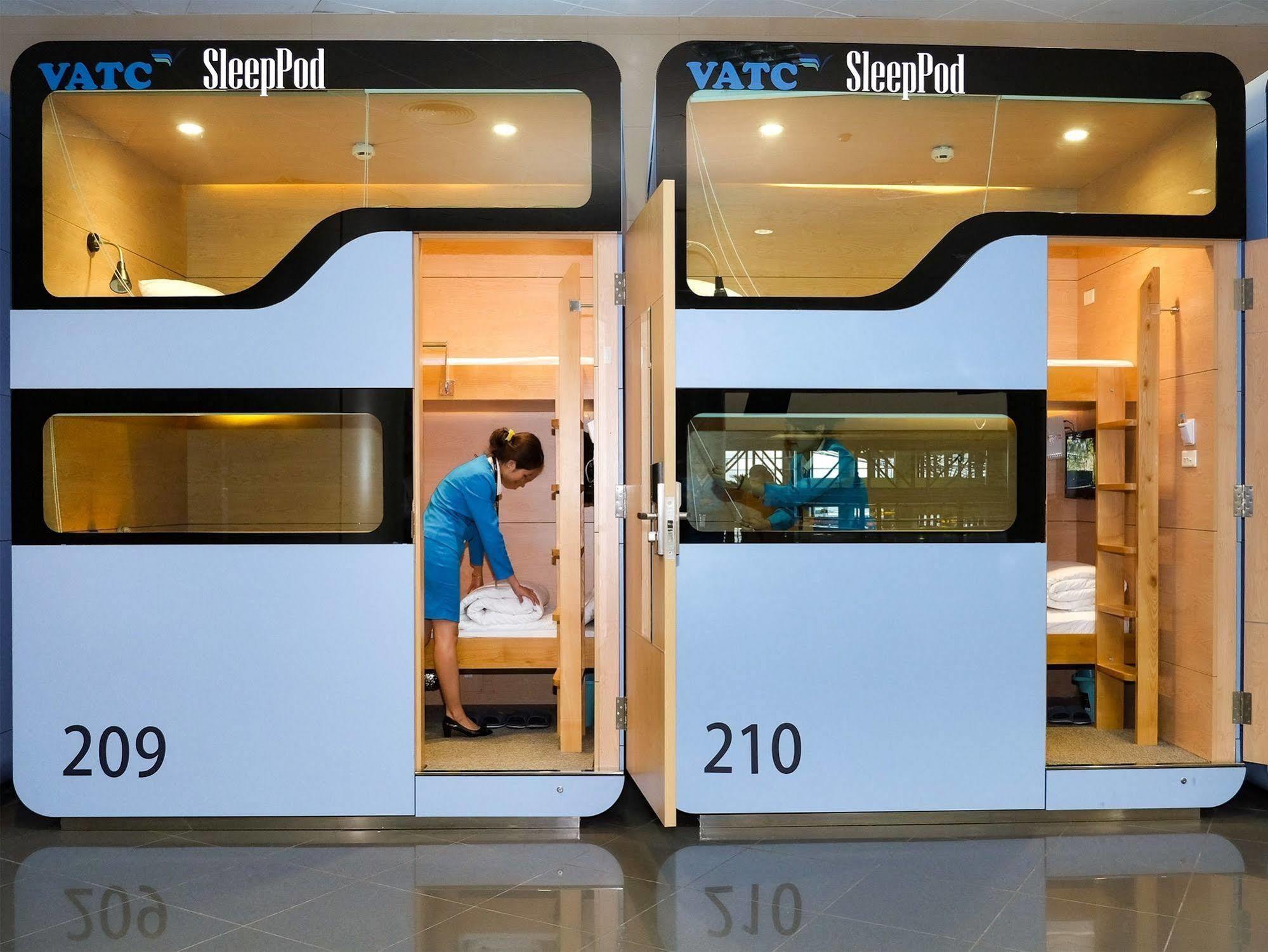 Hotel Vatc Sleep Pod Terminal 1 Noi Bai Exterior foto